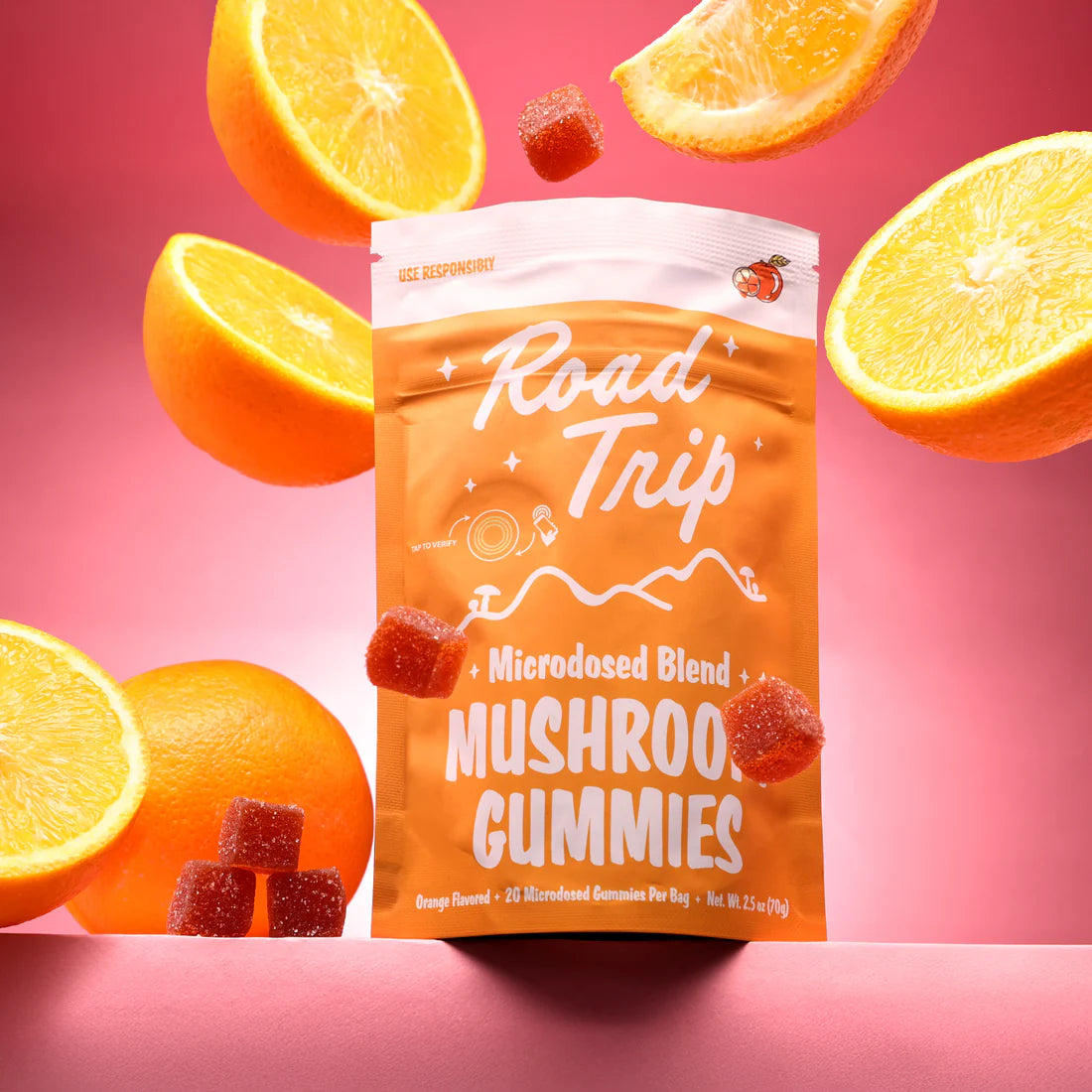 Road Trip Microdose Gummies + Functional Mushrooms (6pk)