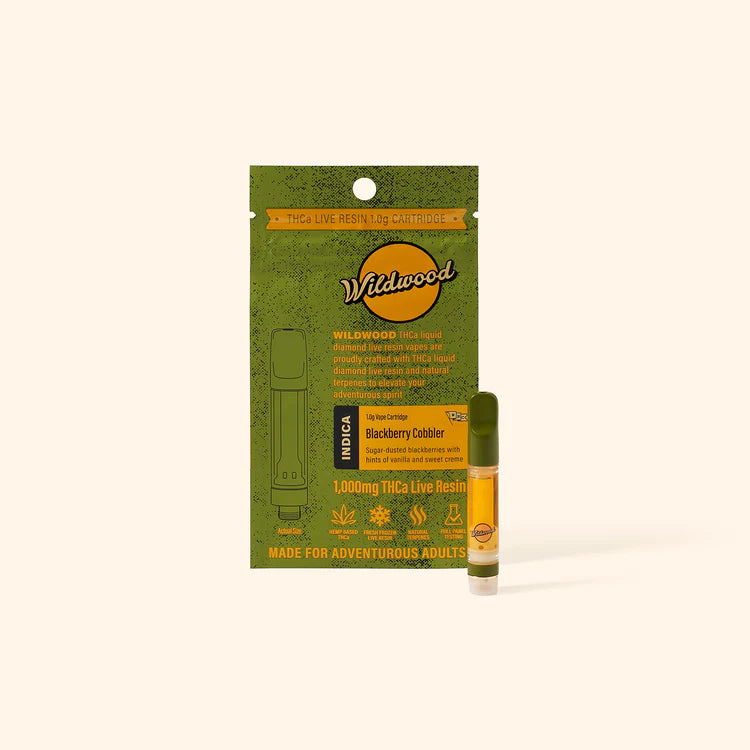 Wildwood THCa Liquid Diamond Live Resin 1ml Cartridge (5pk)