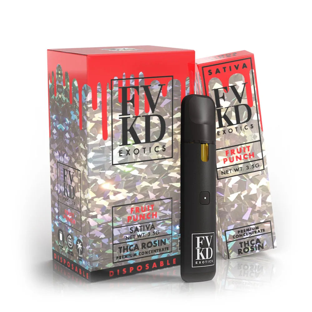 FVKD Exotics THCa Rosin 3.5ml Disposable (6pk)