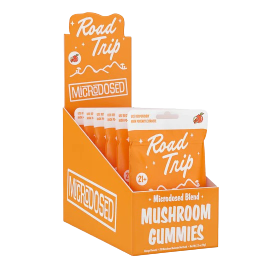 Road Trip Microdose Gummies + Functional Mushrooms (6pk)