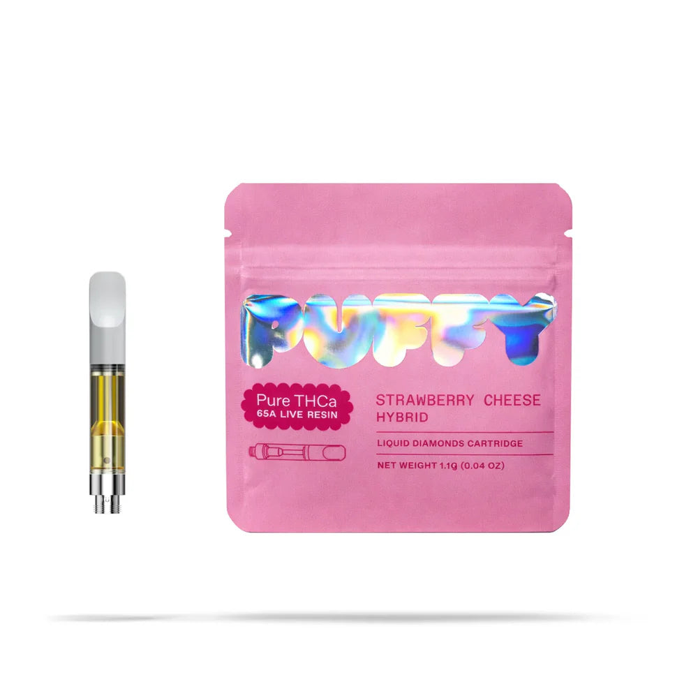 Puffy THCa Liquid Diamond Live Resin 1.1ml Cartridge (10pk)