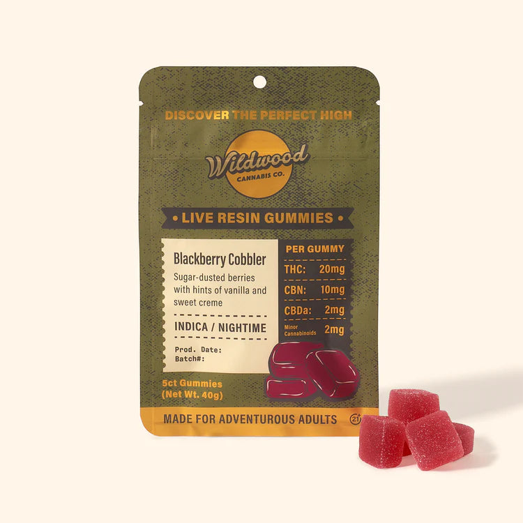 Wildwood THC Live Resin Gummies (10pk)