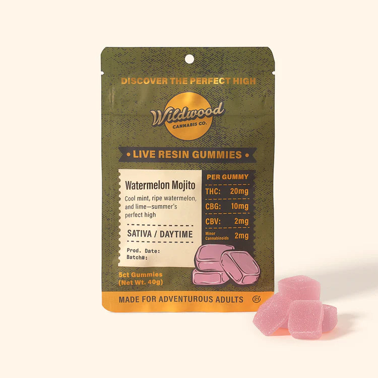 Wildwood THC Live Resin Gummies (10pk)