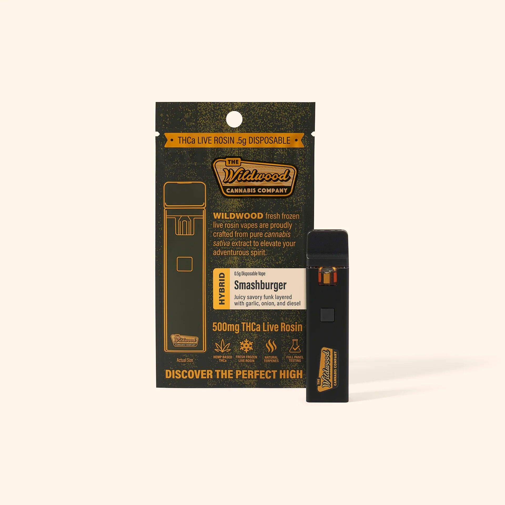 Wildwood THCa Liquid Diamond Fresh Frozen Live Rosin 0.5ml (5pk)
