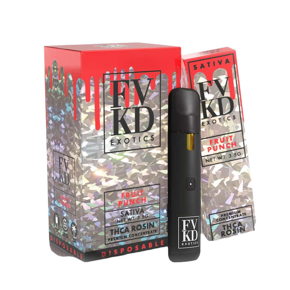 FVKD Exotics THCa Rosin 3.5mL Disposable