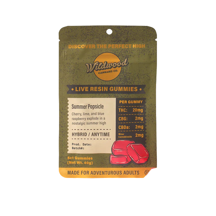 Wildwood THC Live Resin Gummies