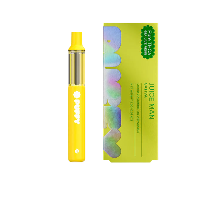 Puffy THCa Liquid Diamond Live Resin 2mL Disposable