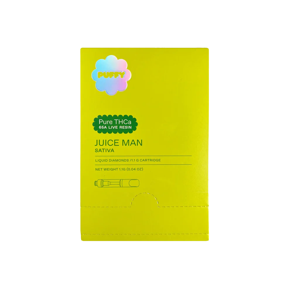 Puffy THCa Liquid Diamond Live Resin 1.1mL Cartridge