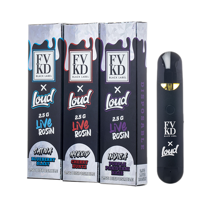 FVKD x LOUD THCA 2.5mL Disposable