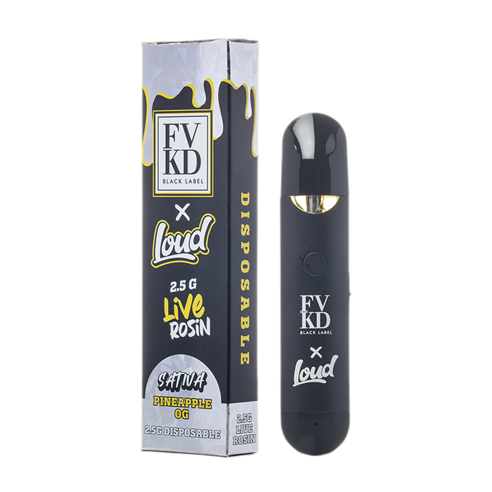 FVKD x LOUD THCA 2.5mL Disposable