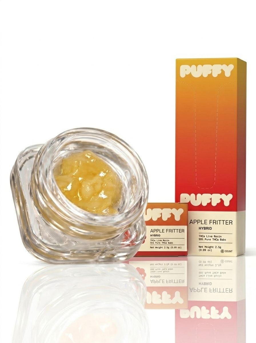 Puffy 2.5g THCa Live Resin Dabs (5ct Display)