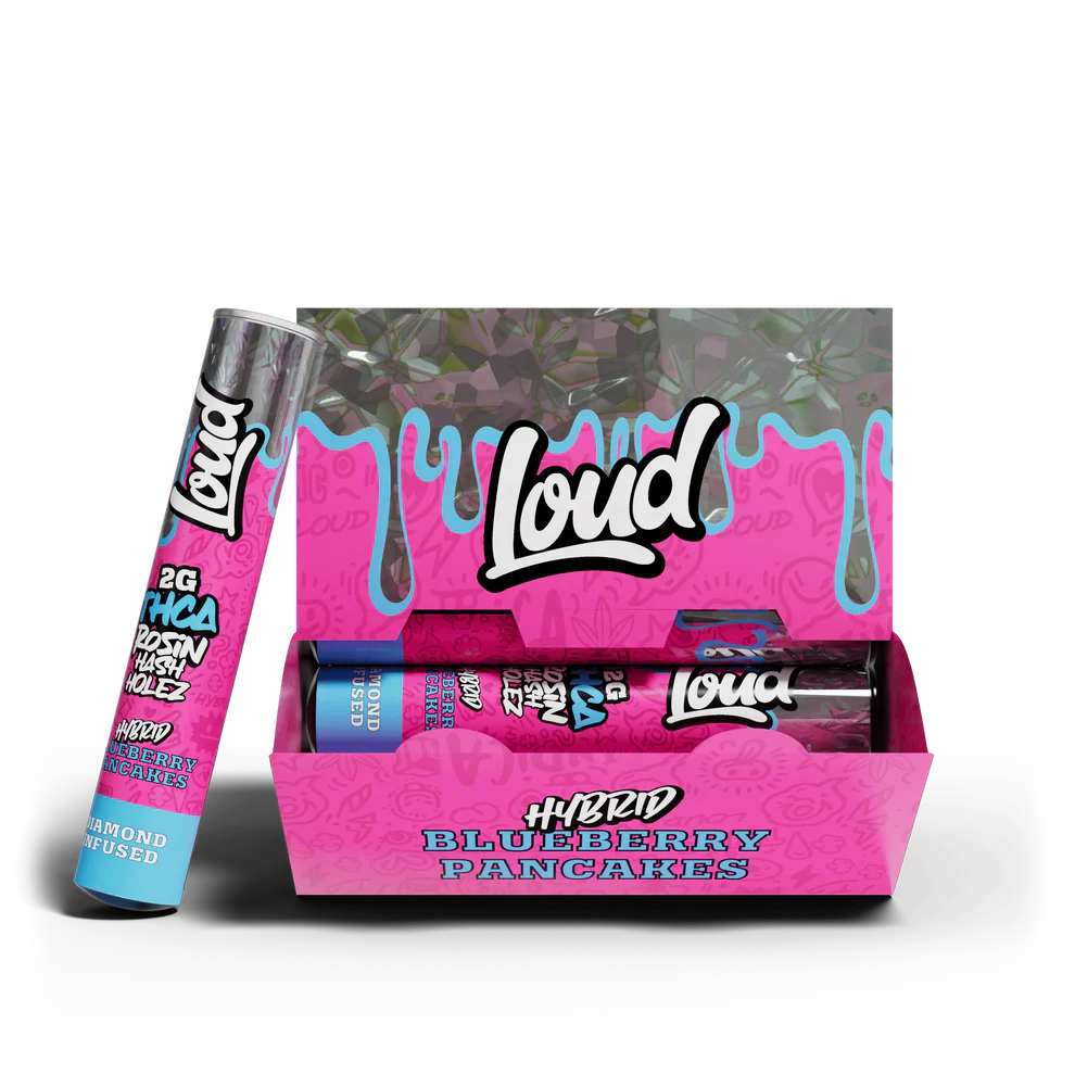 LOUD THCA Rosin Hash Holes 2G (20pk)