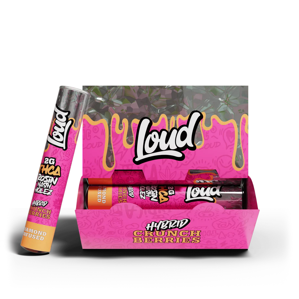 LOUD THCA Rosin Hash Holes 2G (20pk)