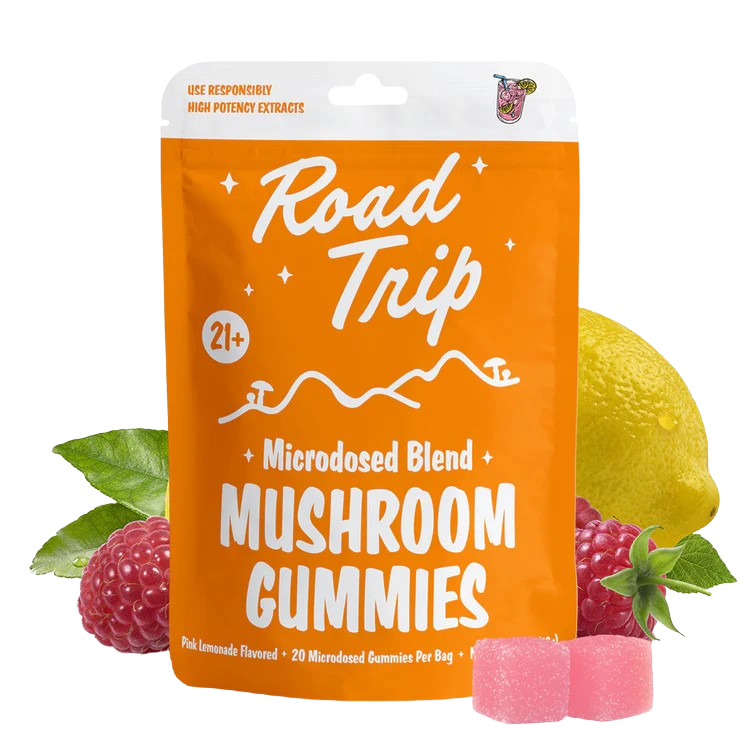 Road Trip Microdose Gummies + Functional Mushrooms (6pk)
