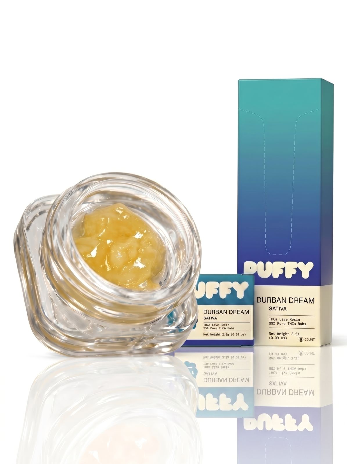 Puffy 2.5g THCa Live Resin Dabs (5ct Display)