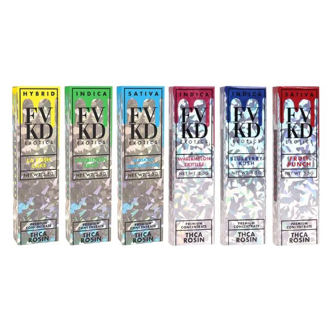 FVKD Exotics THCa Rosin 3.5ml Disposable (6pk)