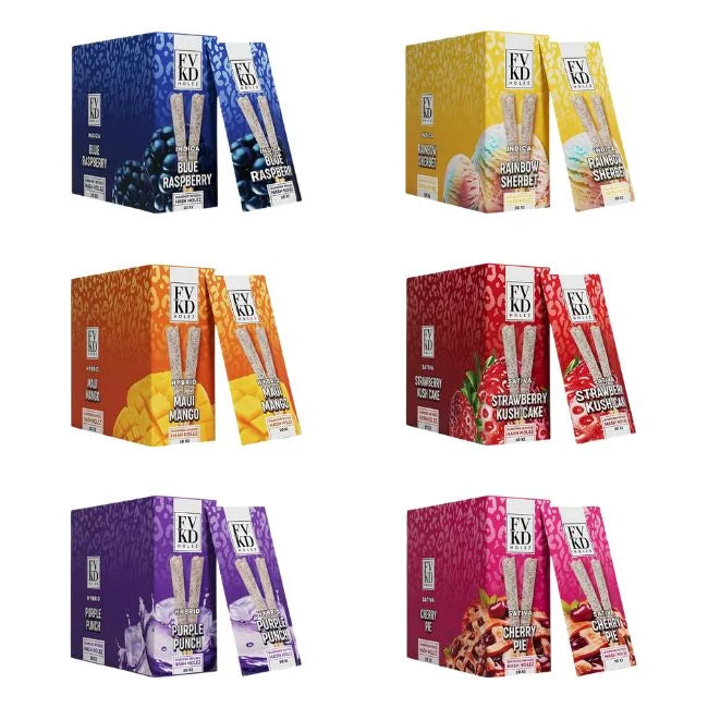 FVKD Diamond Coated Hash Holez 2g x 2pk (10pk)