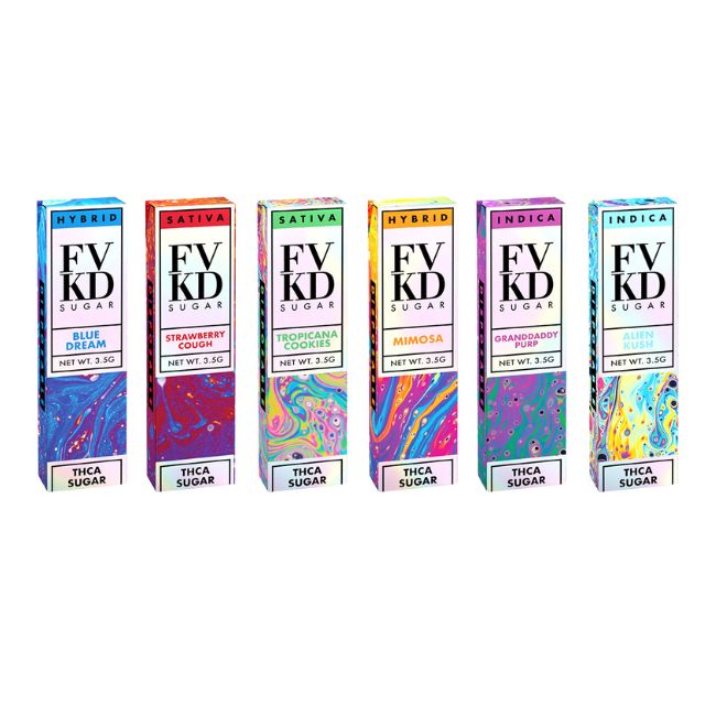 FVKD Exotics THCa Sugar 3.5ml Disposable (6pk)