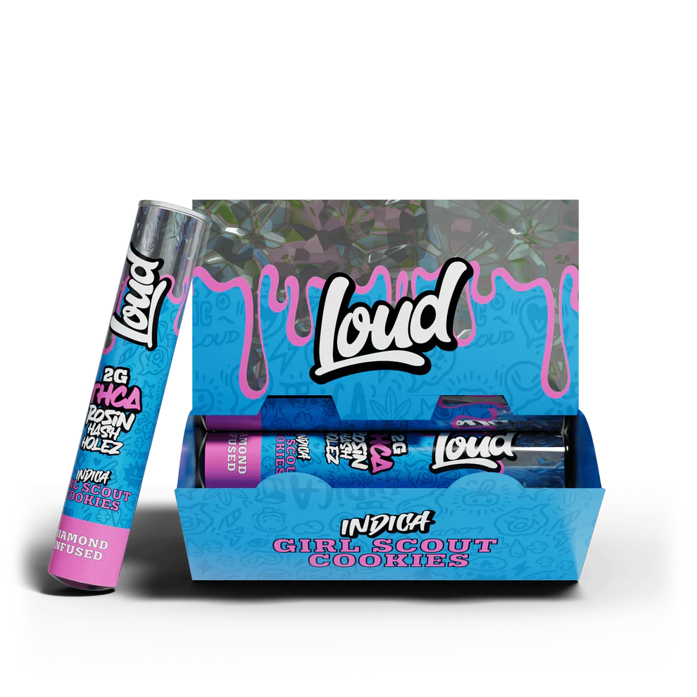 LOUD THCA Rosin Hash Holes 2G (20pk)