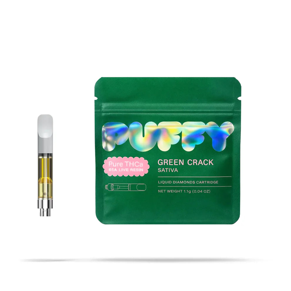 Puffy THCa Liquid Diamond Live Resin 1.1ml Cartridge (10pk)