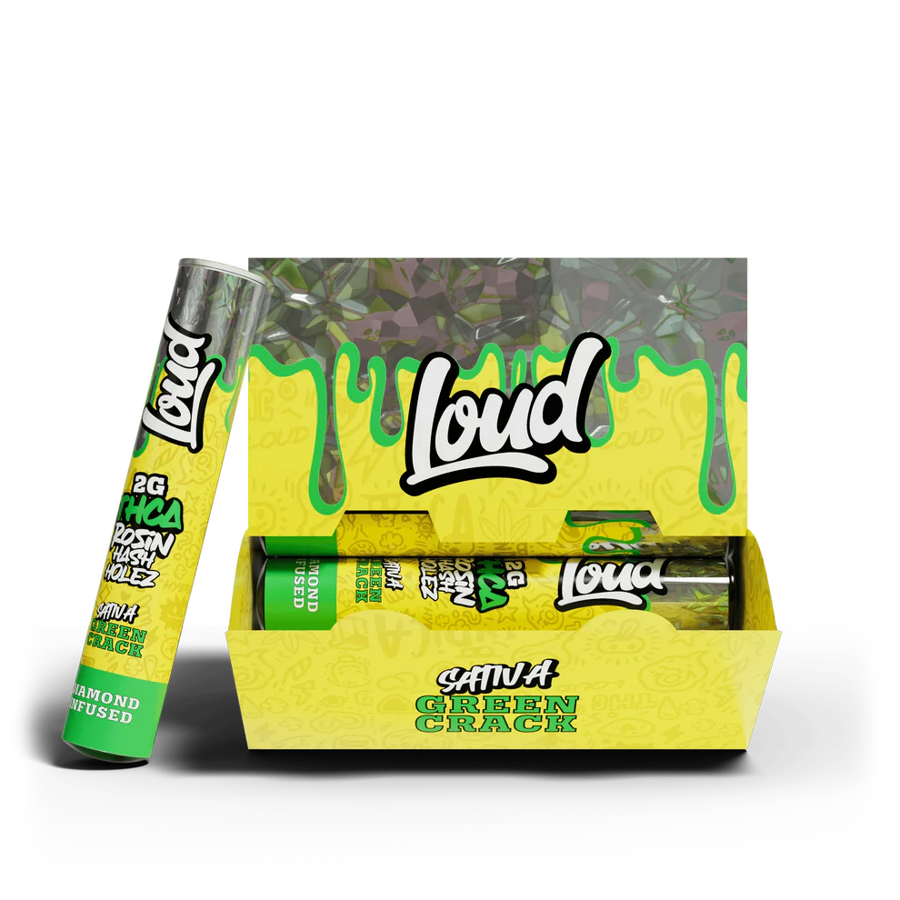 LOUD THCA Rosin Hash Holes 2G (20pk)