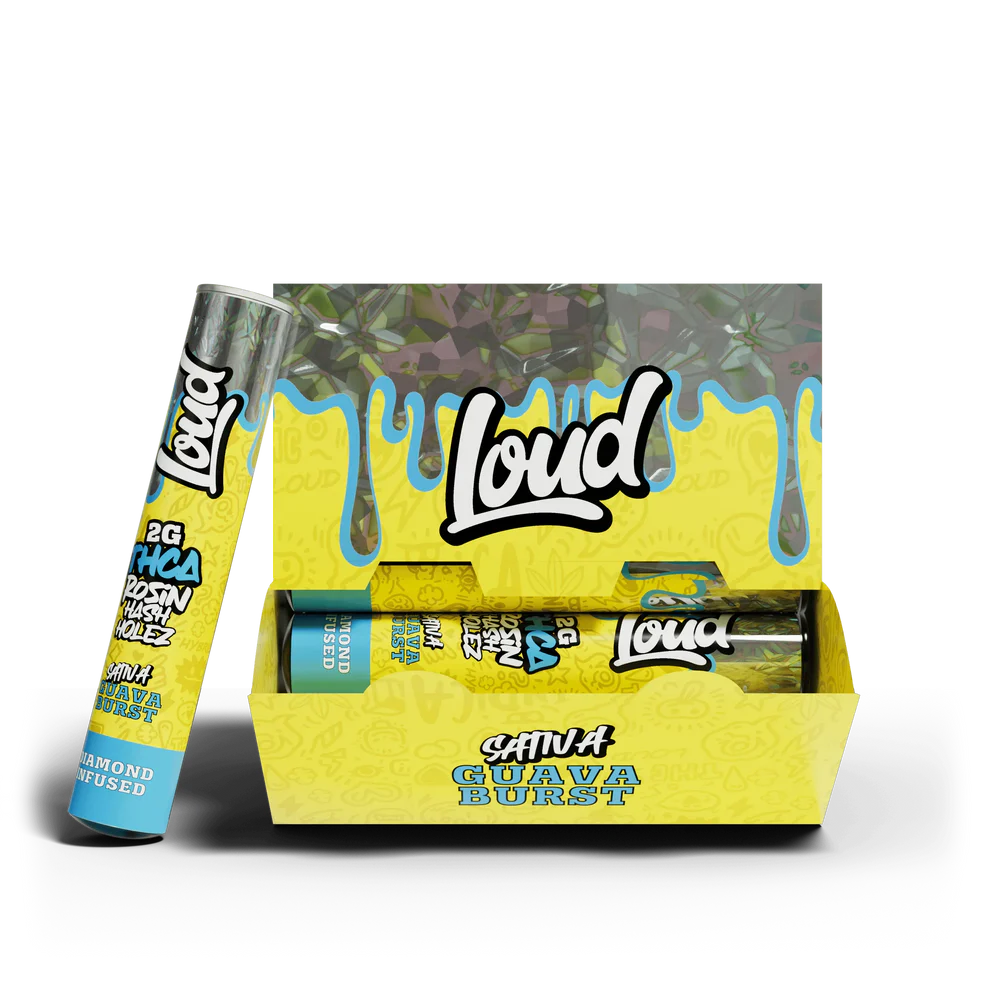 LOUD THCA Rosin Hash Holes 2G (20pk)