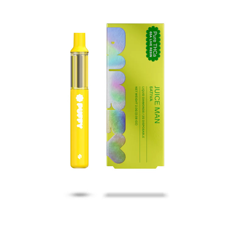 Puffy THCa Liquid Diamond Live Resin 2ml Disposable (5pk)