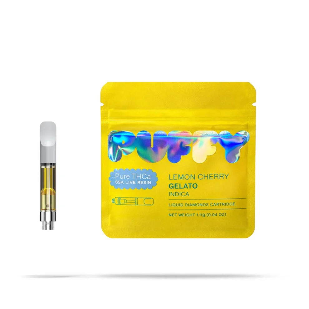 Puffy THCa Liquid Diamond Live Resin 1.1ml Cartridge (10pk)