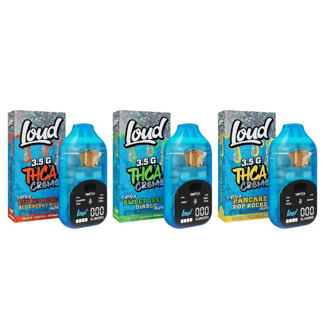 LOUD by FVKD THCa Creme Switch Dual Flavor 3.5ml Disposable (5pk)