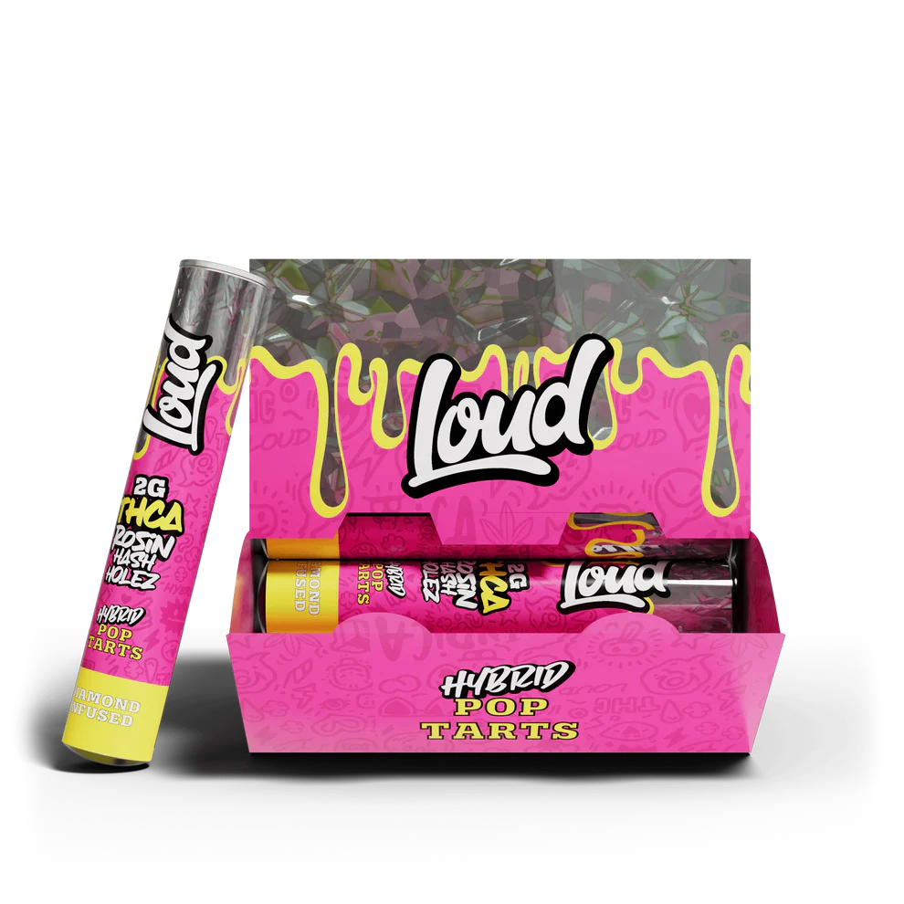 LOUD THCA Rosin Hash Holes 2G (20pk)