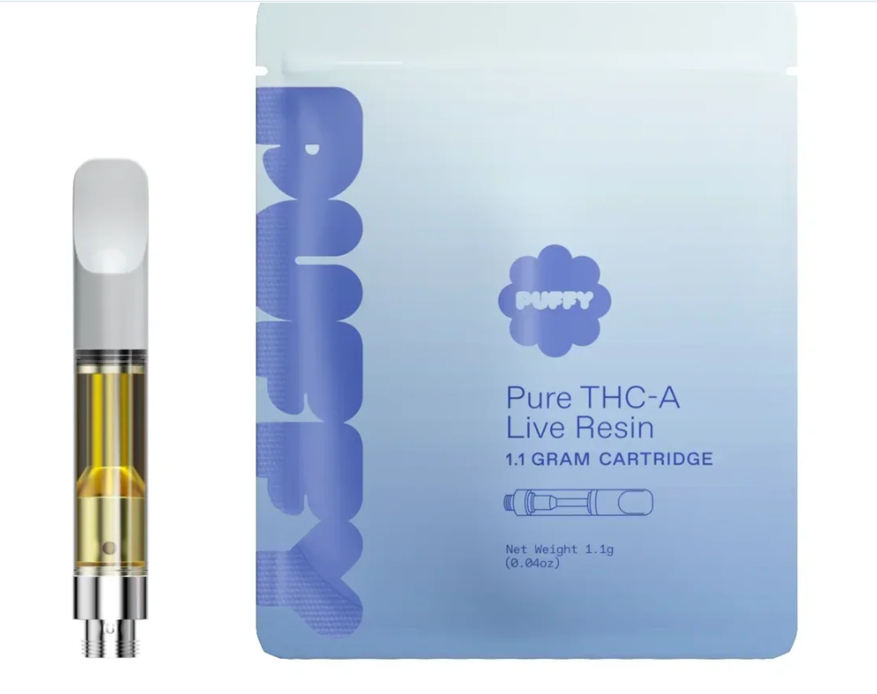 Puffy THCa Liquid Diamond Live Resin 1.1ml Cartridge (10pk)