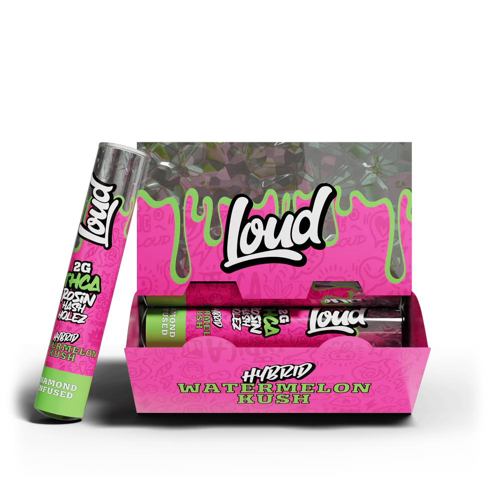 LOUD THCA Rosin Hash Holes 2G (20pk)