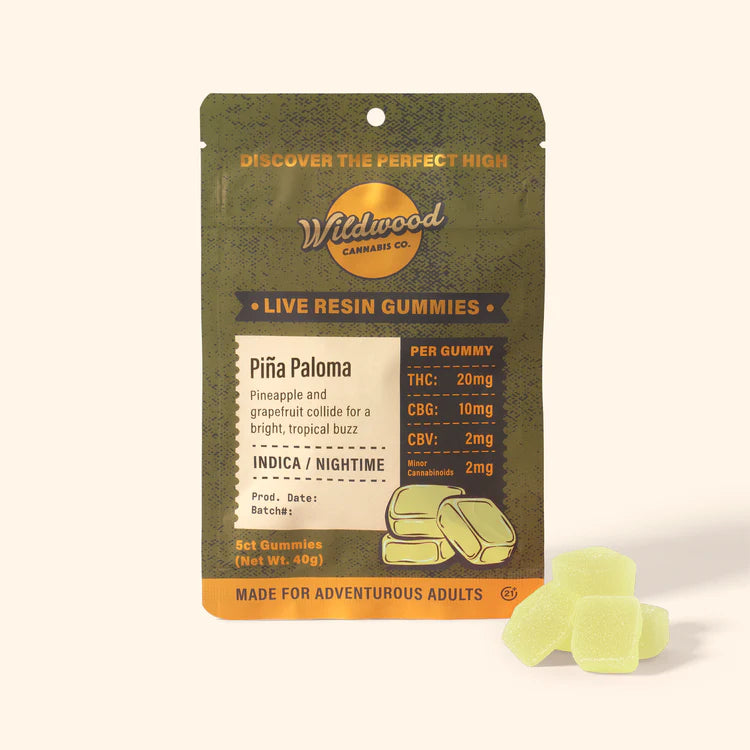 Wildwood THC Live Resin Gummies (10pk)