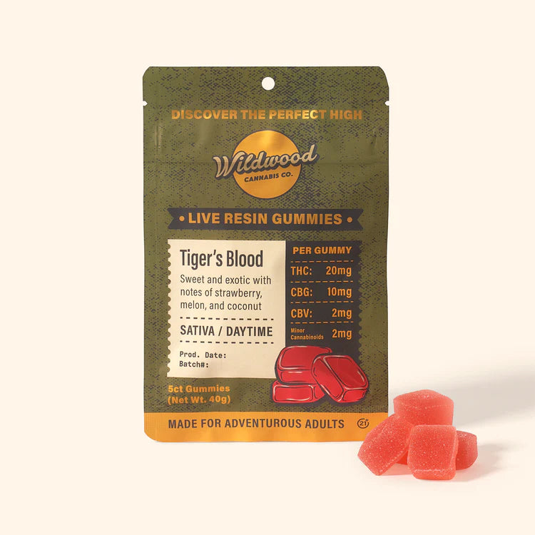 Wildwood THC Live Resin Gummies (10pk)