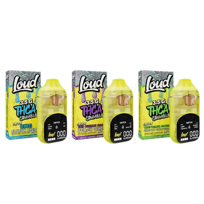 LOUD by FVKD THCa Crumble Switch 3.5mL Disposable