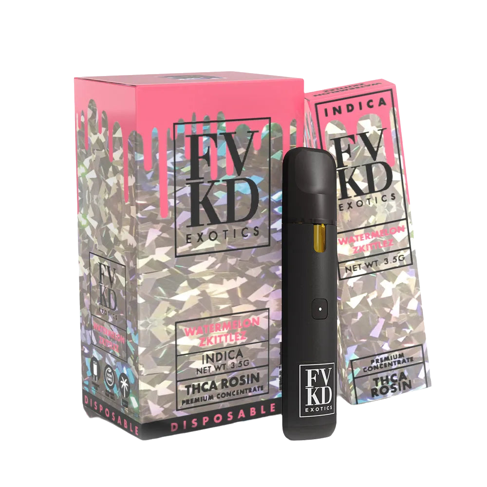 FVKD Exotics THCa Rosin 3.5mL Disposable