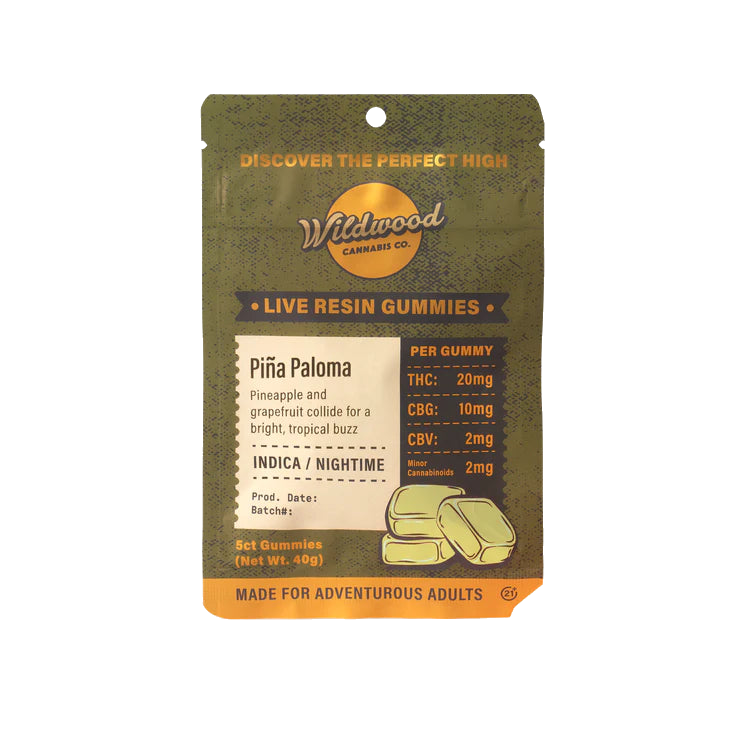 Wildwood THC Live Resin Gummies