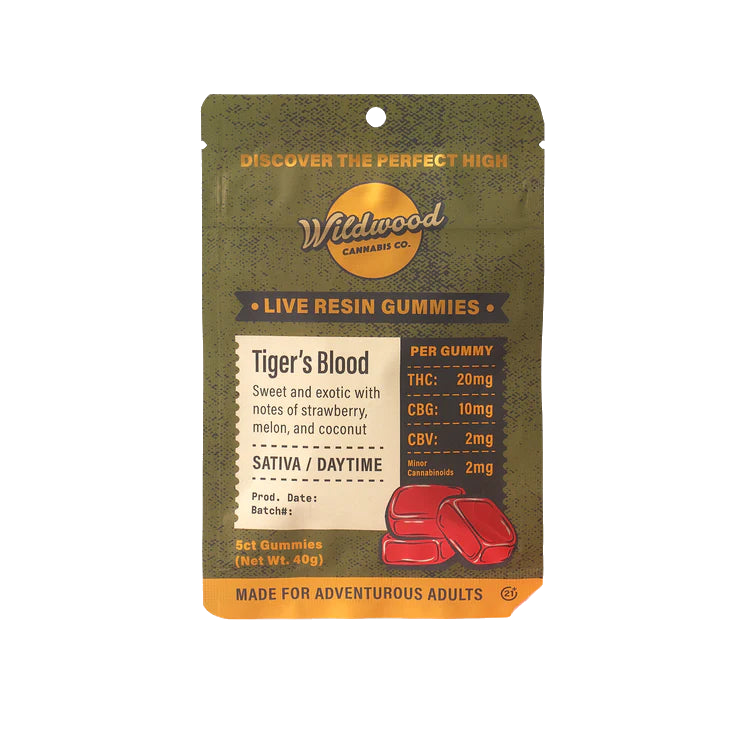 Wildwood THC Live Resin Gummies