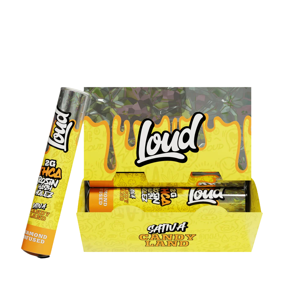 LOUD THCA Rosin Hash Holes 2G