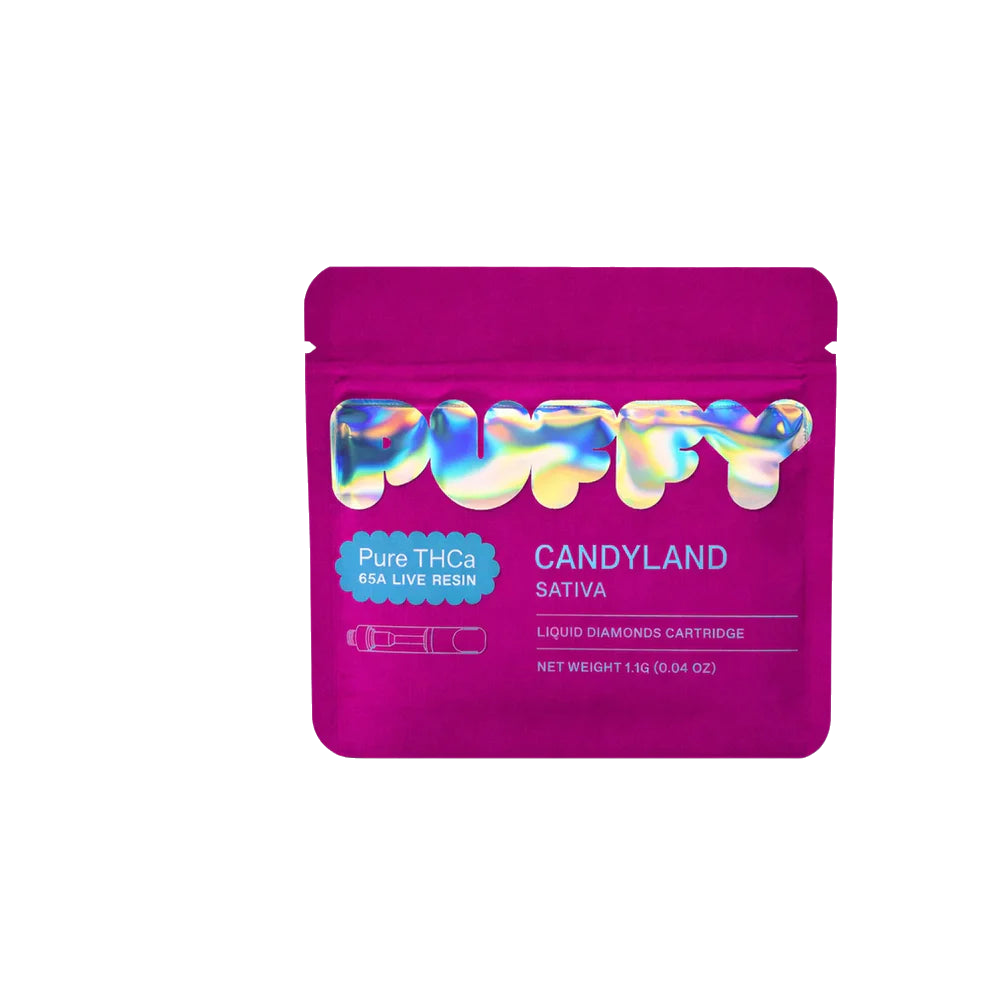 Puffy THCa Liquid Diamond Live Resin 1.1mL Cartridge