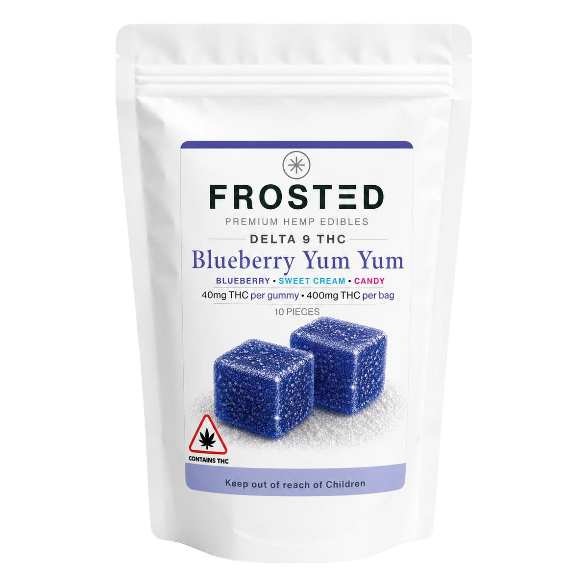 Frosted Premium Delta-9 400mg Gummies