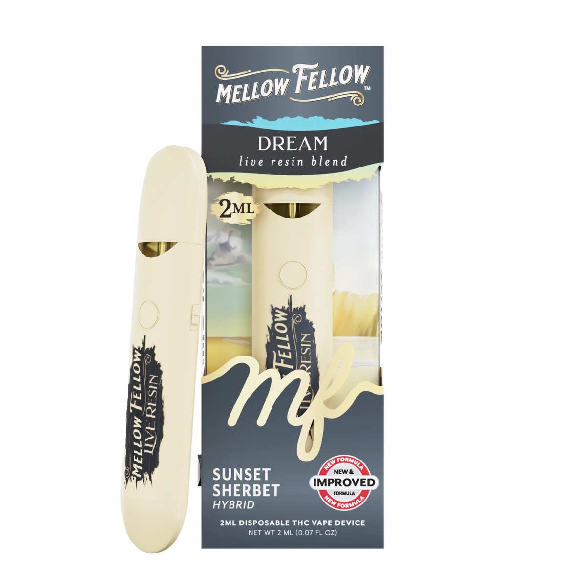 Mellow Fellow Live Resin 2mL Disposable