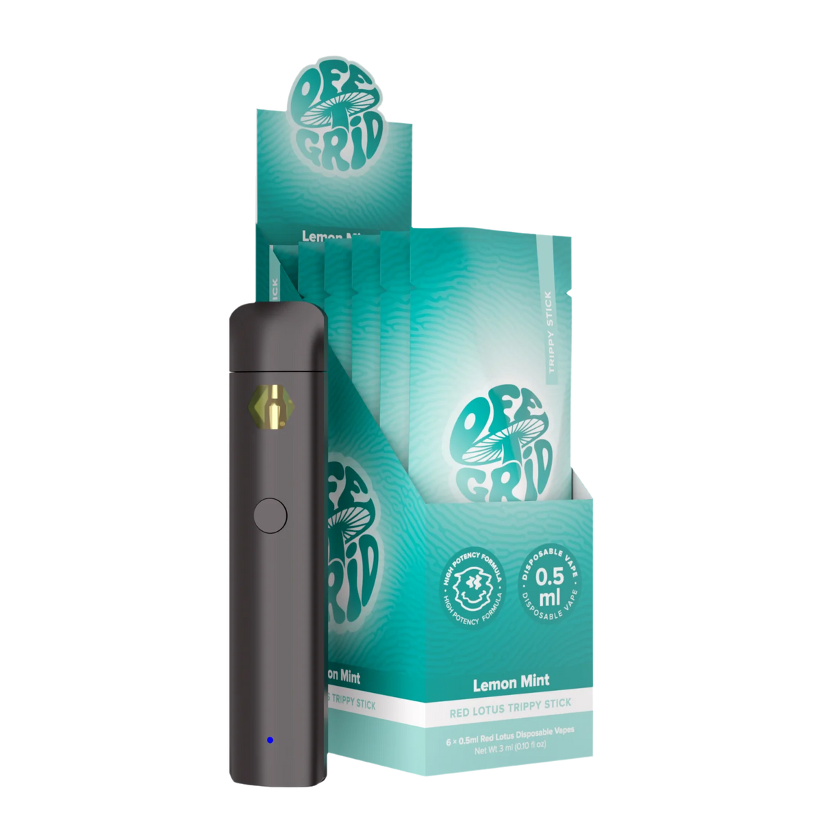 Off Grid Red Lotus 0.5mL Disposable