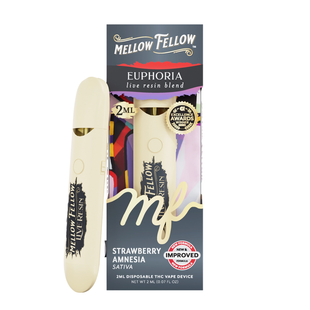 Mellow Fellow Live Resin 2mL Disposable