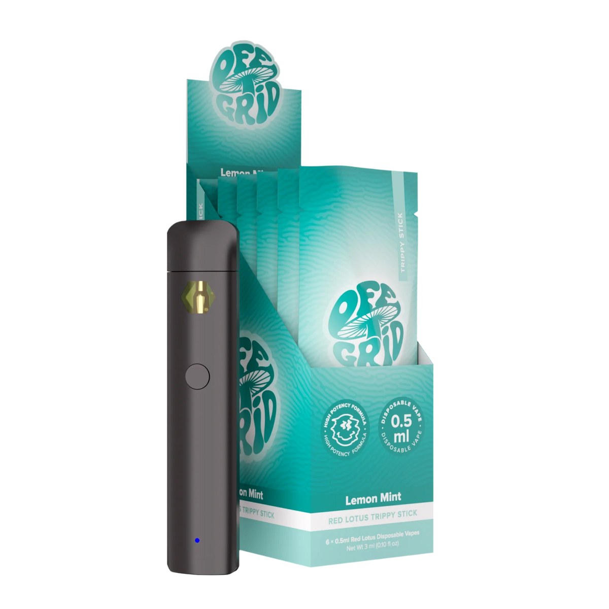 Off Grid Red Lotus 0.5mL Disposable