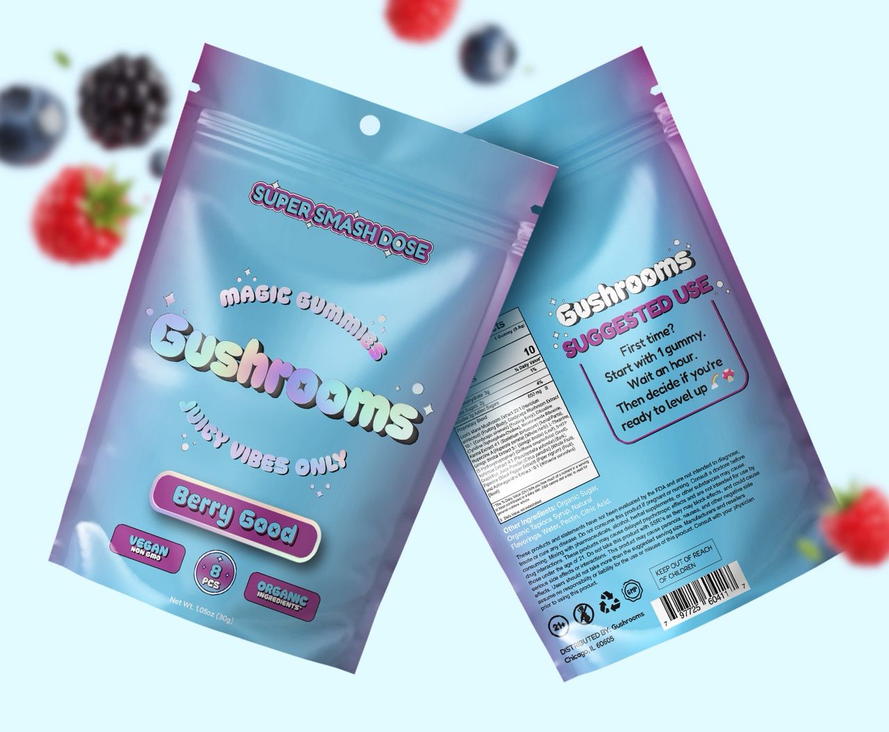 Gushrooms Mushroom Gummy (10pk)