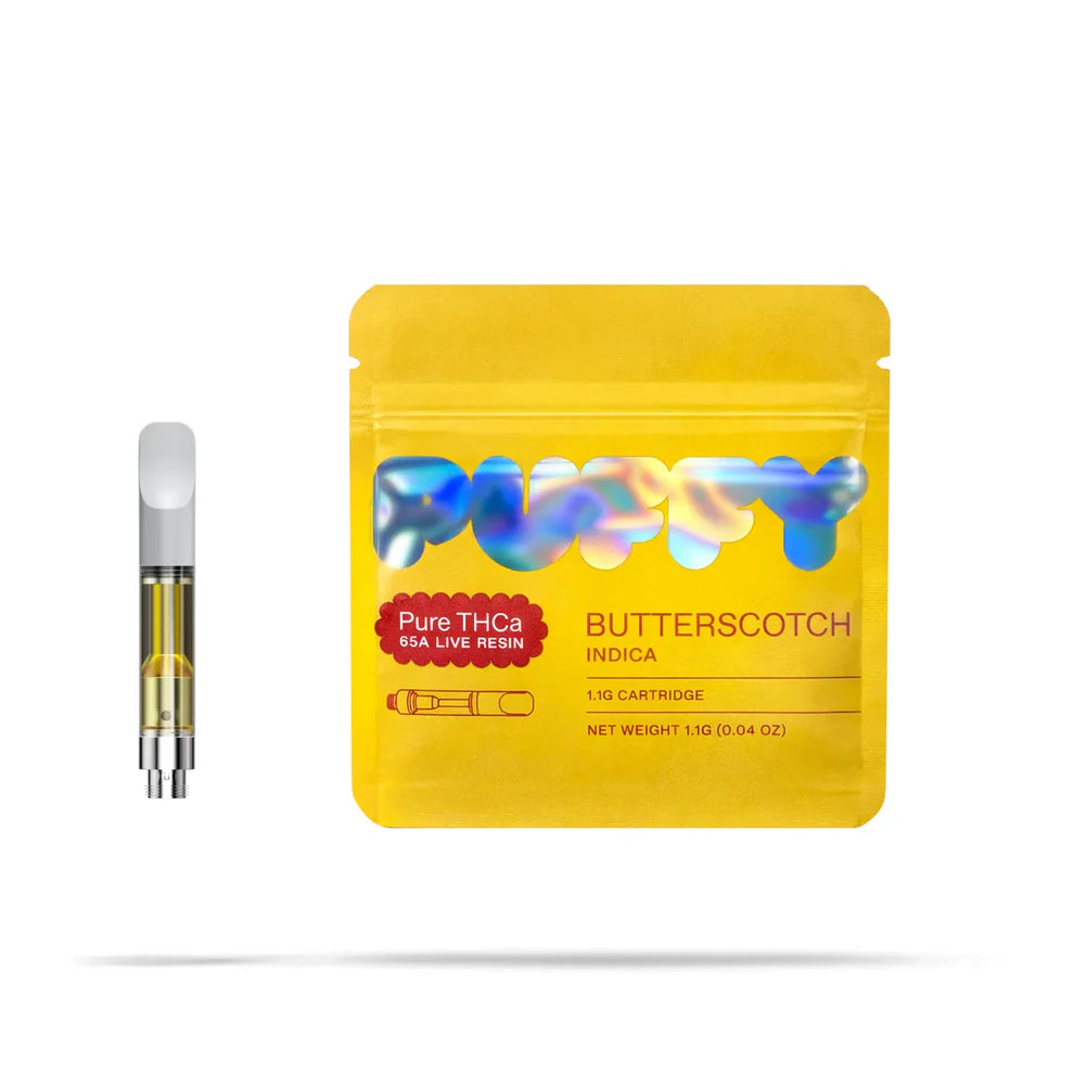 Puffy THCa Liquid Diamond Live Resin 1.1ml Cartridge (10pk)