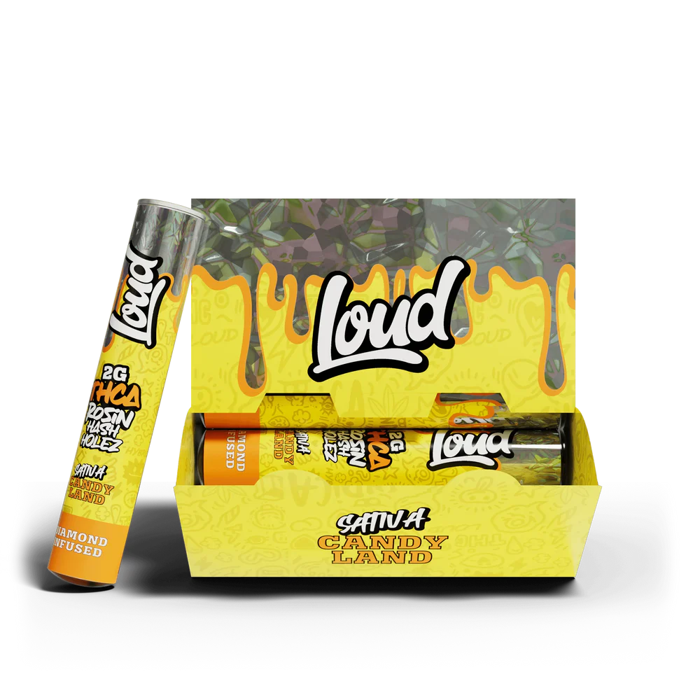 LOUD THCA Rosin Hash Holes 2G (20pk)