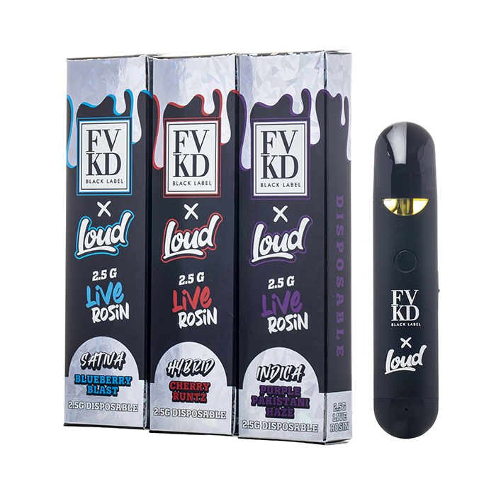 FVKD x LOUD THCA 2.5mL Disposable