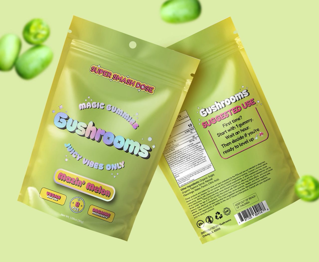 Gushrooms Mushroom Gummy (10pk)